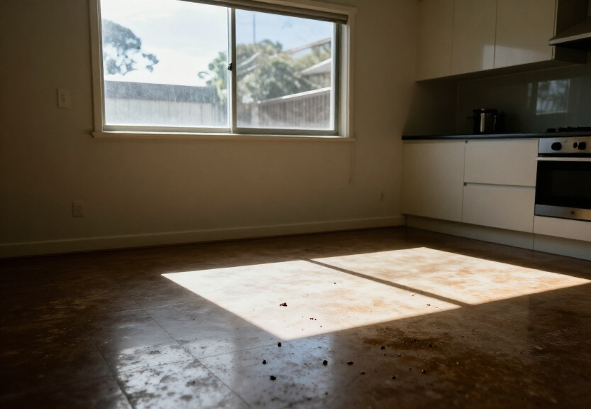 Ant trail along kitchen counter in Claymore home